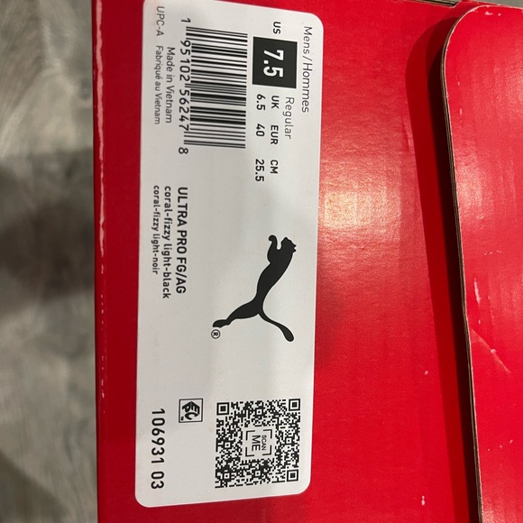 Puma Ultra pro fg/ag soccer cleats - Picture 4 of 5